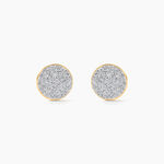 Boucles D'oreilles Puces Eryne Or Jaune - Clous d'oreilles Femme | Histoire d&rsquo;Or