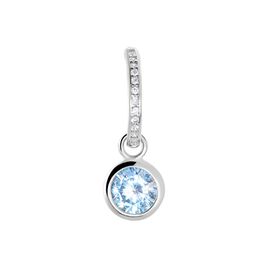 Créole Unitaire Argent Ancelin Oxydes De Zirconium - Boucles d'oreilles créoles Femme | Histoire d’Or