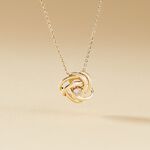 Collier Iwaki Plaqu&eacute; Or Jaune Oxyde De Zirconium - Colliers fantaisie Femme | Histoire d&rsquo;Or