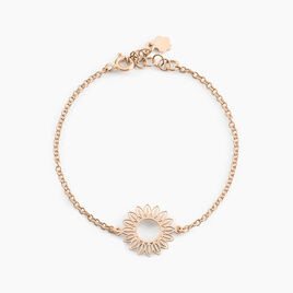 Bracelet Ombelline Argent Rose - Bracelets fantaisie Femme | Histoire d’Or