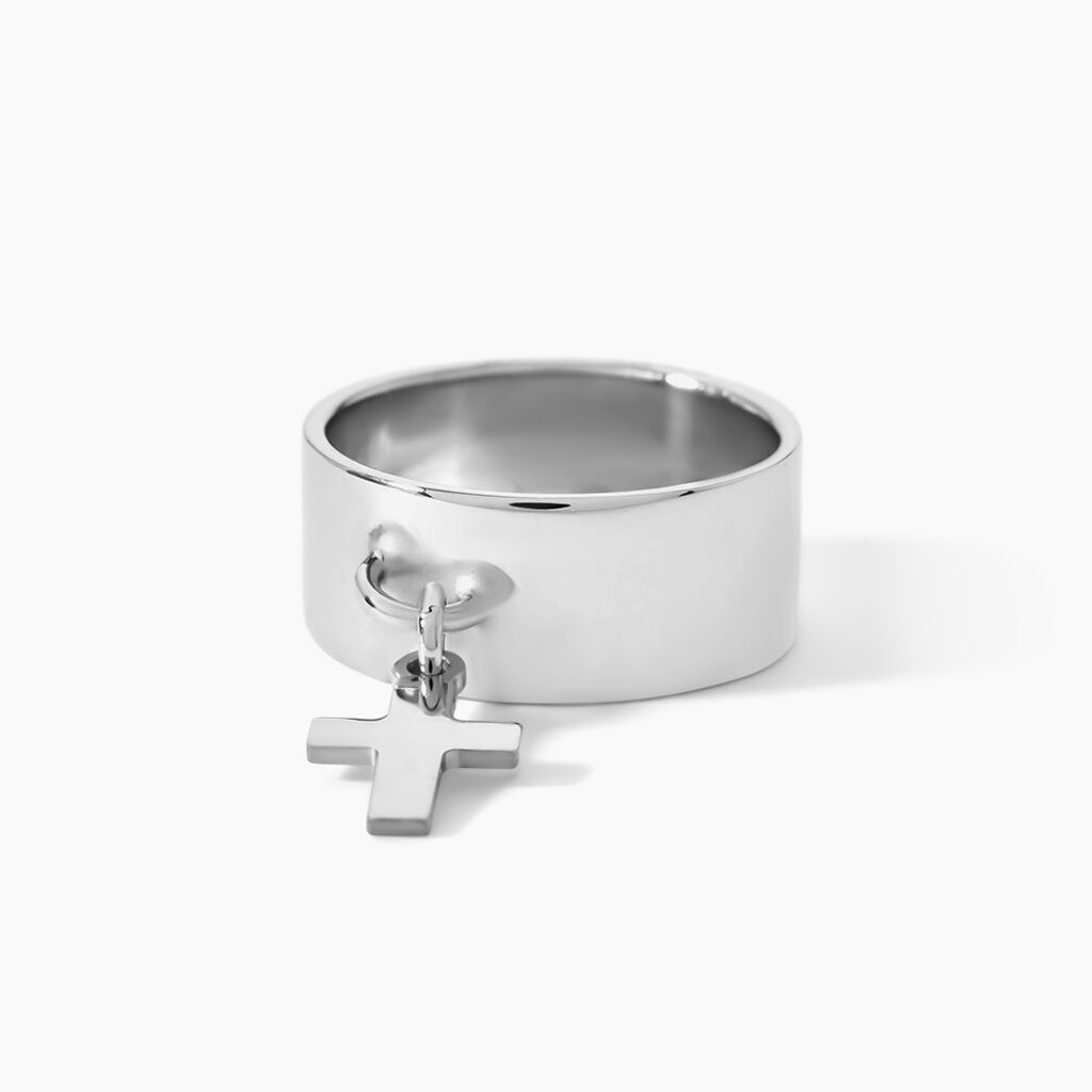 Bague Cecil Argent Blanc - Bagues fantaisie Femme | Histoire d&rsquo;Or