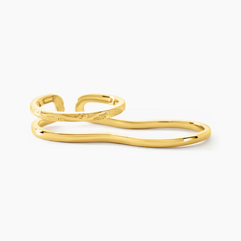 Bague Gold Aura Acier Jaune - Bagues fantaisie Femme | Histoire d’Or