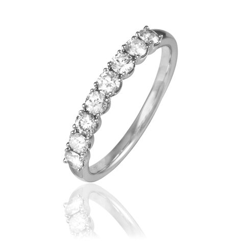 Alliance Eloise Or Blanc Diamant - Alliances Femme | Histoire d’Or