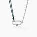 Collier Infini Pop Argent Blanc Oxyde De Zirconium - Colliers fantaisie Famille | Histoire d’Or