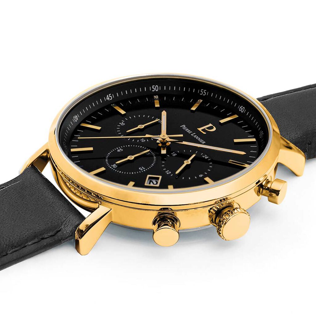 Montre Pierre Lannier Baron Noir - Montres Homme | Histoire d’Or