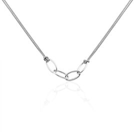 Collier Yutan Argent Blanc - Colliers fantaisie Femme | Histoire d’Or