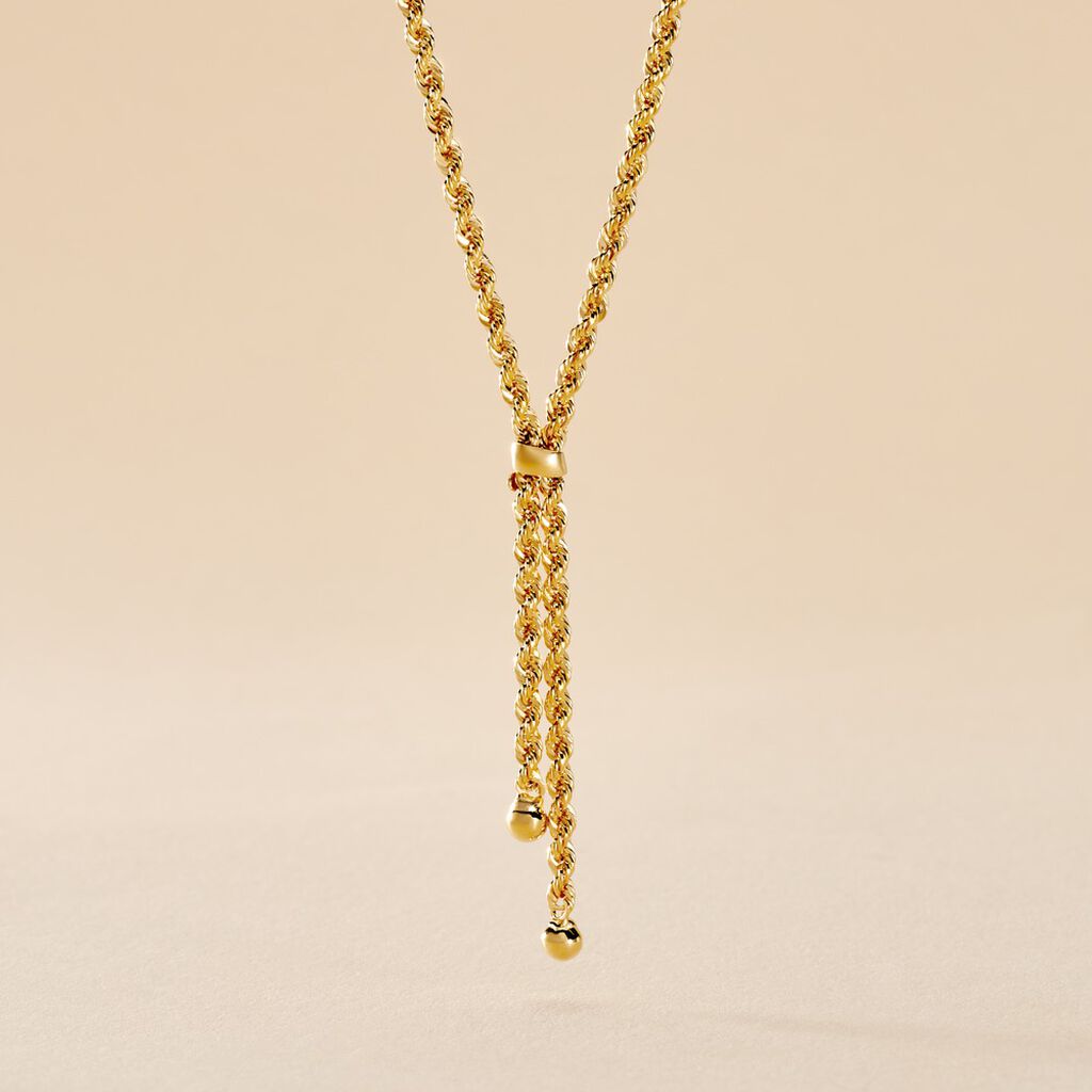 Collier Maille Cordelia Or Jaune - Chaines Femme | Histoire d&rsquo;Or