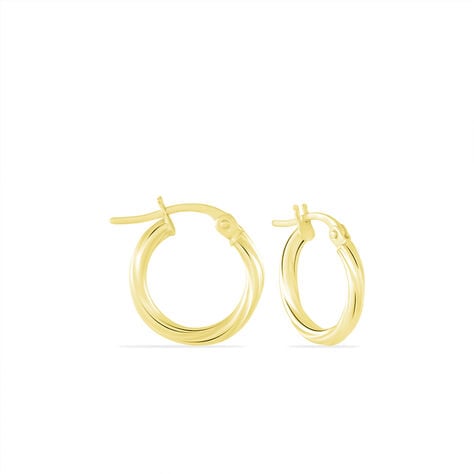 Cr&eacute;oles Youri Or Jaune - Boucles d'oreilles cr&eacute;oles Femme | Histoire d&rsquo;Or