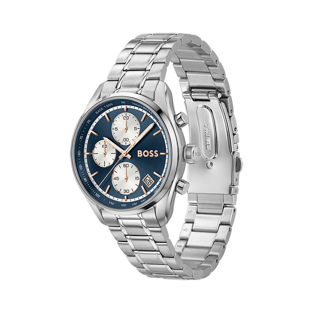 Montre Hugo Boss Grand Prix Vitesse Bleu - Montres Homme | Histoire d&rsquo;Or