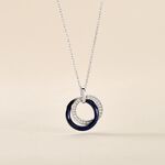 Collier Grizzel Argent C&eacute;ramique Oxyde - Colliers fantaisie Femme | Histoire d&rsquo;Or