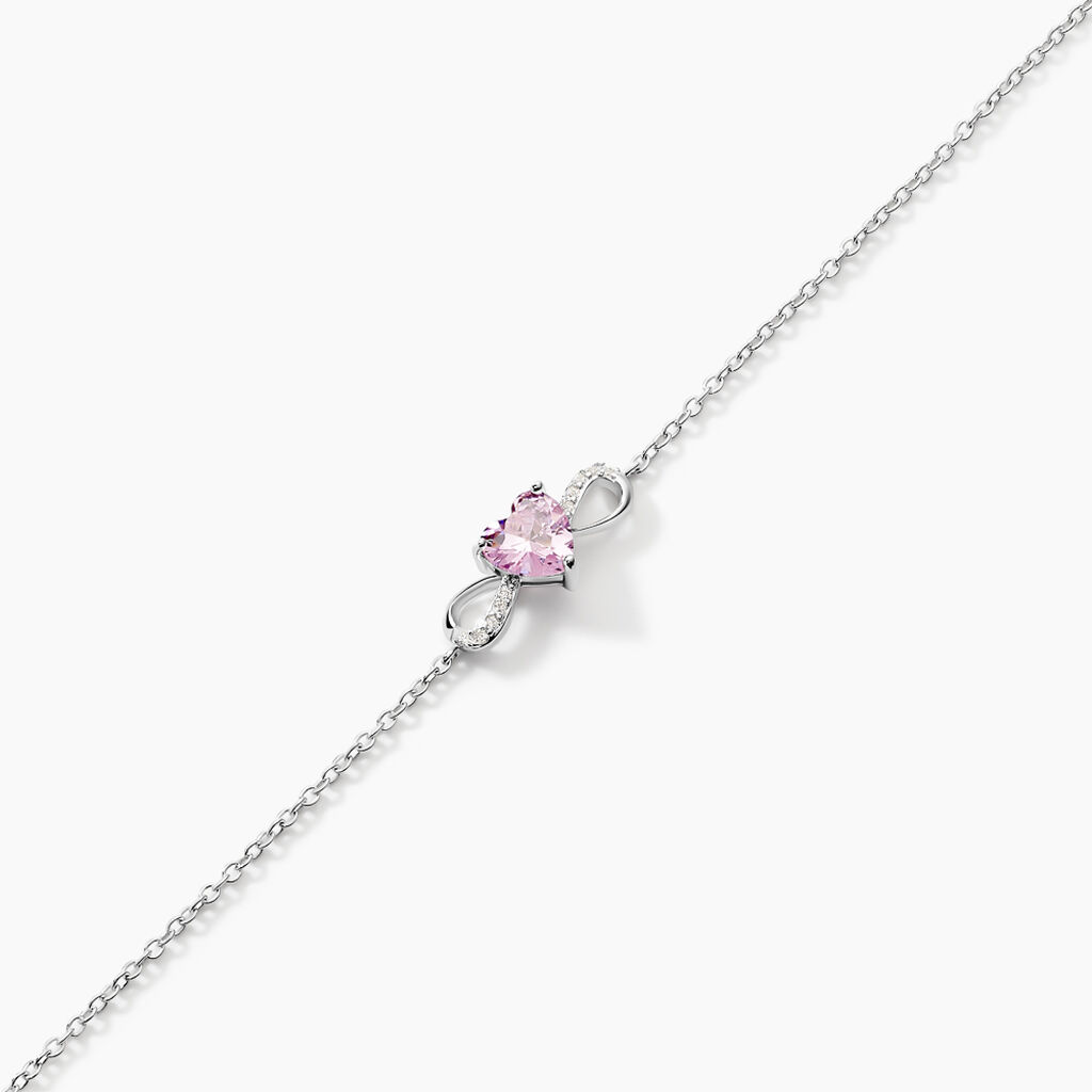 Bracelet Argent Blanc Atieno Oxyde De Zirconium - Bracelets Femme | Histoire d’Or