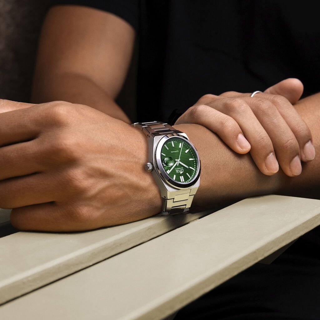 Montre Lotus Automatico Vert - Montres Homme | Histoire d’Or