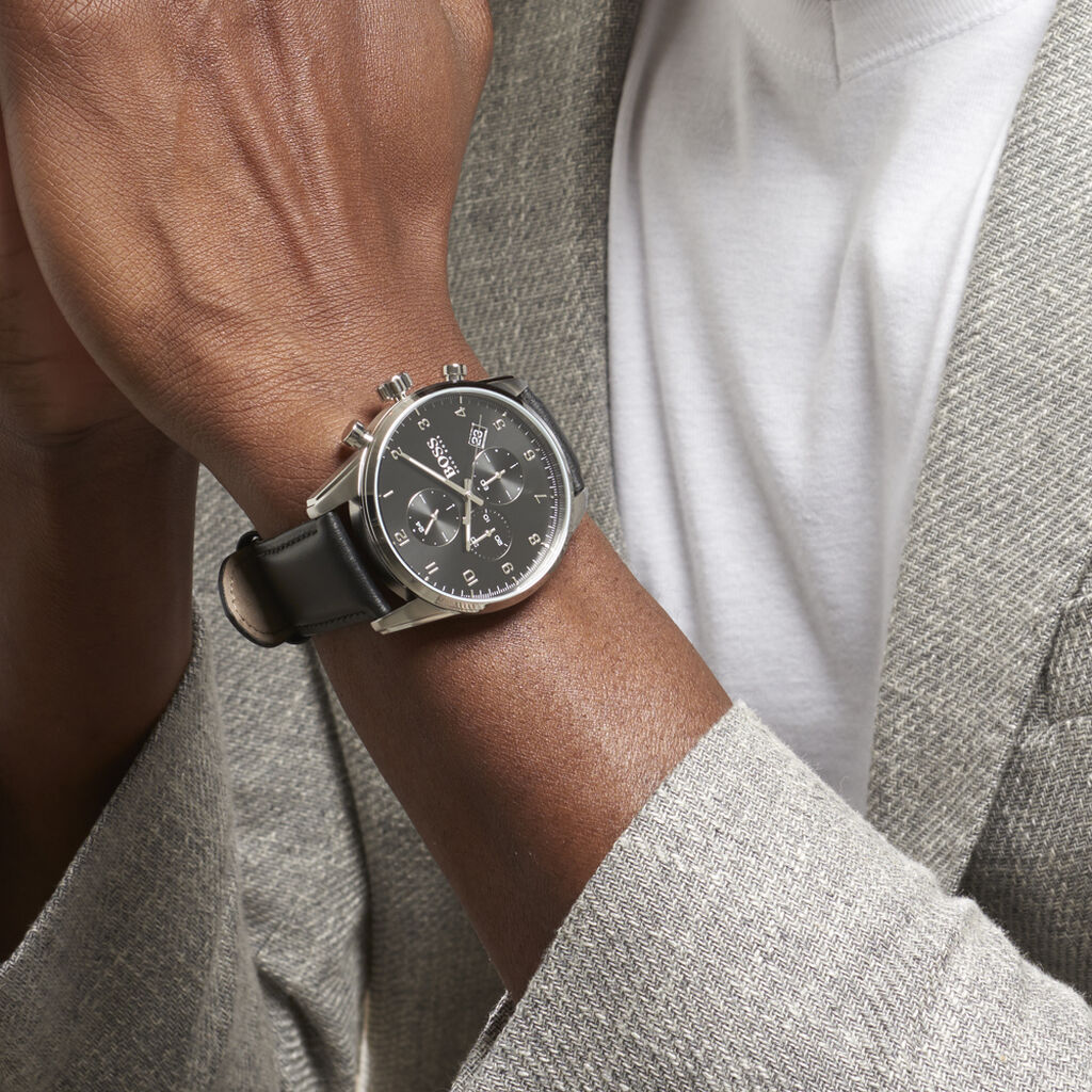 Montre Boss Skymaster Noir - Montres Homme | Histoire d’Or