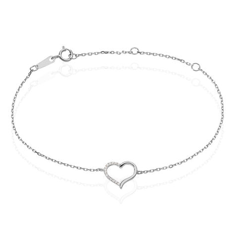 Bracelet Bertille Argent Blanc Oxyde De Zirconium - Bracelets Femme | Histoire d’Or