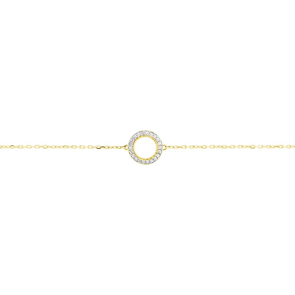 Bracelet Or Jaune Acantha Diamants - Bracelets Femme | Histoire d’Or