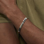 Bracelet Street Acier Blanc - Bracelets Homme | Histoire d&rsquo;Or