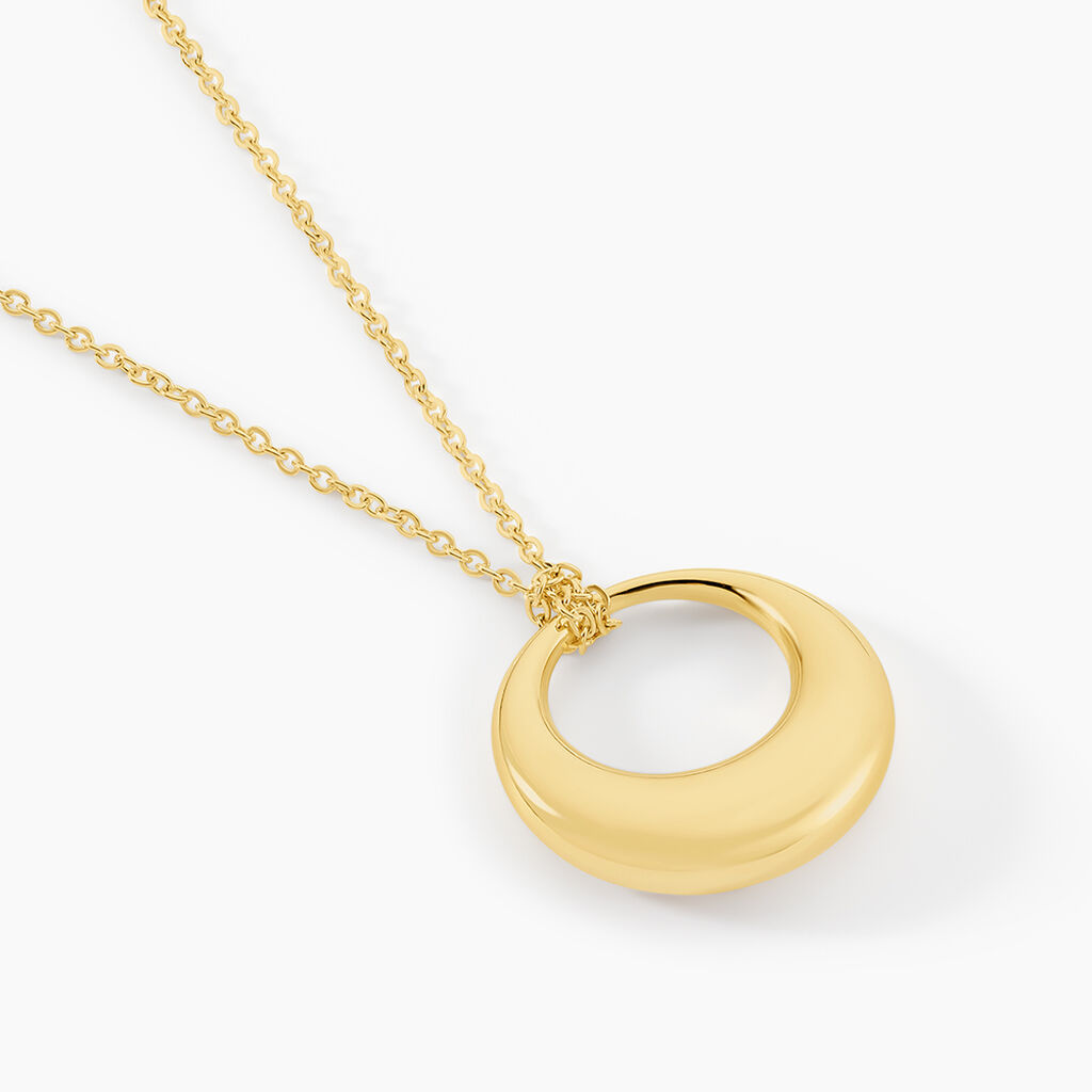 Collier Creolia Acier Jaune - Colliers fantaisie Femme | Histoire d&rsquo;Or