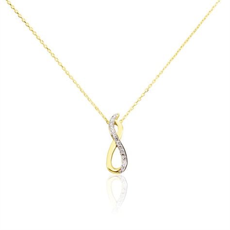 Collier Osanna Or Jaune Diamants - Colliers Femme | Histoire d’Or