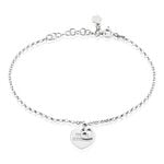 Bracelet Argent Blanc Euthalia - Bracelets Femme | Histoire d&rsquo;Or