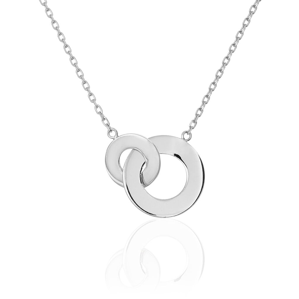 Collier Anjeza Argent Blanc - Colliers fantaisie Femme | Histoire d&rsquo;Or