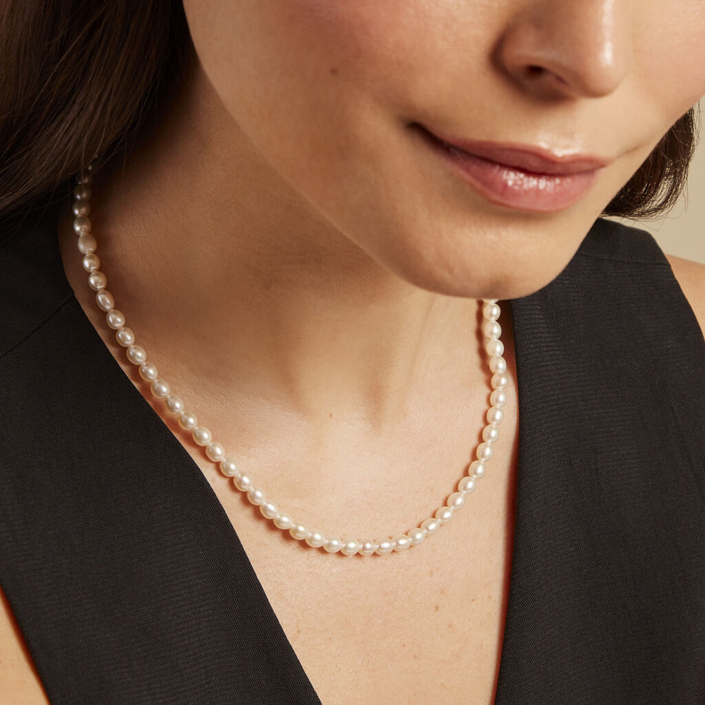 Collier Osheen Or Jaune Perle De Culture - Colliers Femme | Histoire d’Or