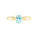 Bague Solitaire Arzula Or Jaune Topaze - Bagues solitaires Femme | Histoire d’Or