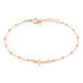 Bracelet Opale Argent Rose - Bracelets Croix Femme | Histoire d’Or