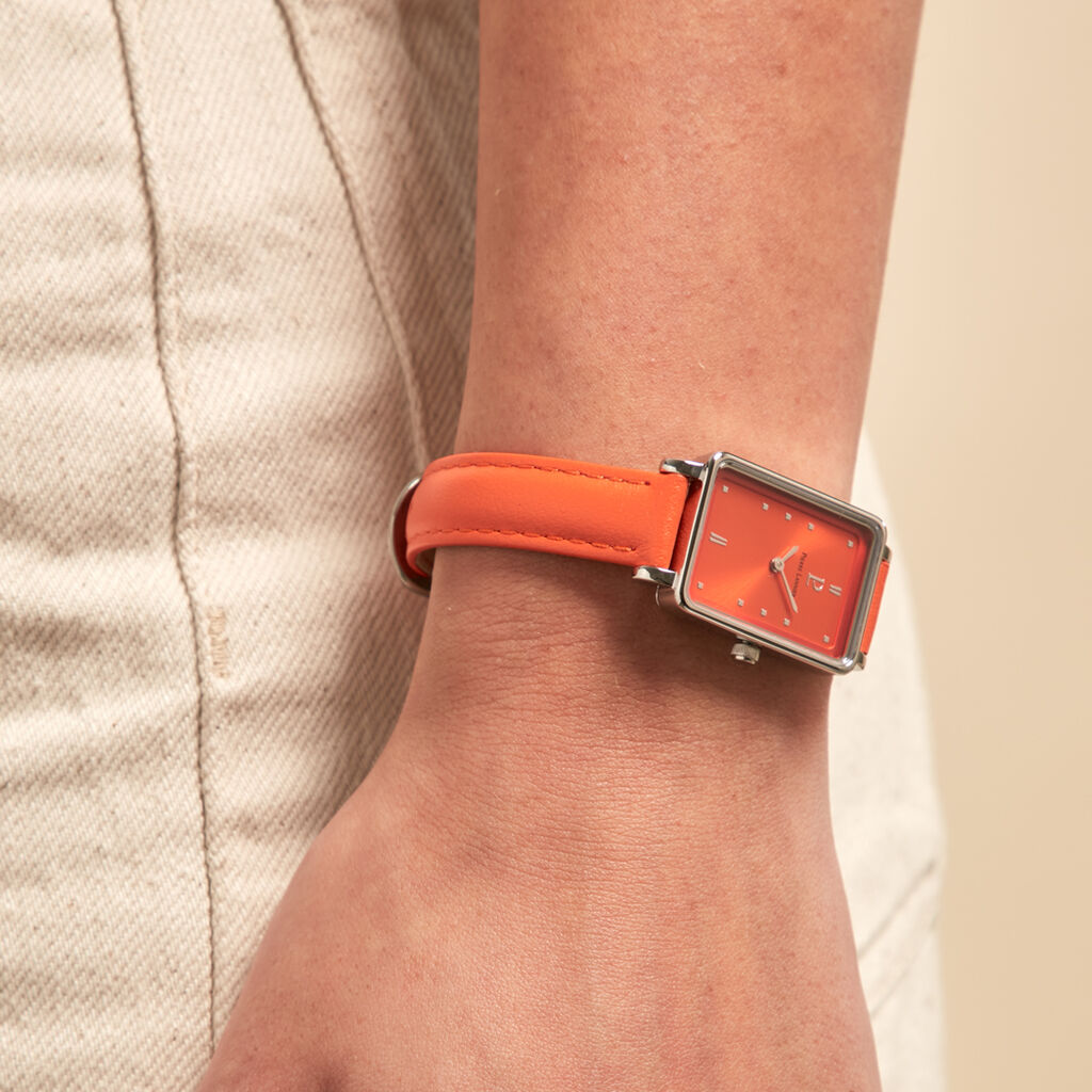 Montre Pierre Lannier Ariane Orange - Montres Femme | Histoire d’Or