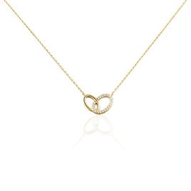 Collier Plaqué Or Kimberlie Oxydes De Zirconium - Colliers fantaisie Femme | Histoire d’Or