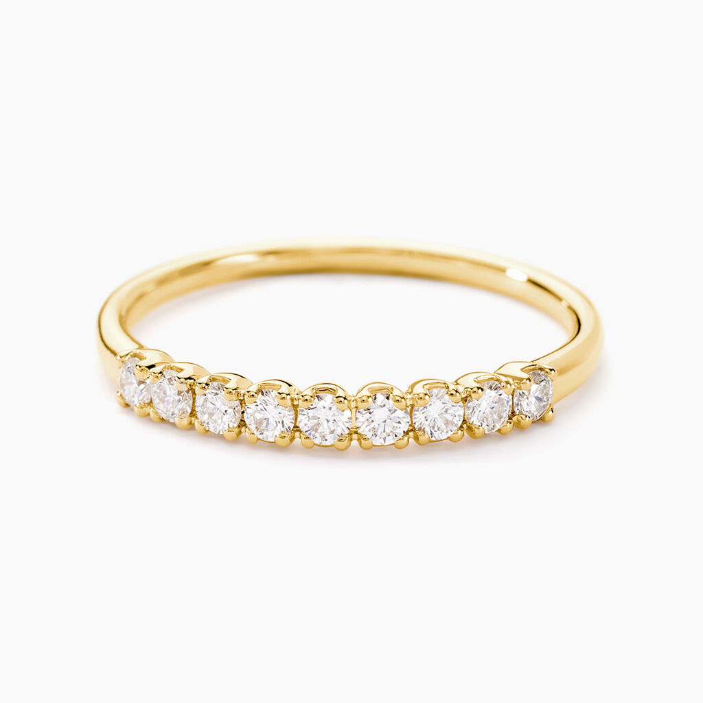 Alliance Eloise Or Jaune Diamant - Alliances Femme | Histoire d’Or