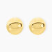 Bijoux D'oreilles Perles Solaires Acier Jaune - Boucles d'oreilles fantaisie Femme | Histoire d’Or