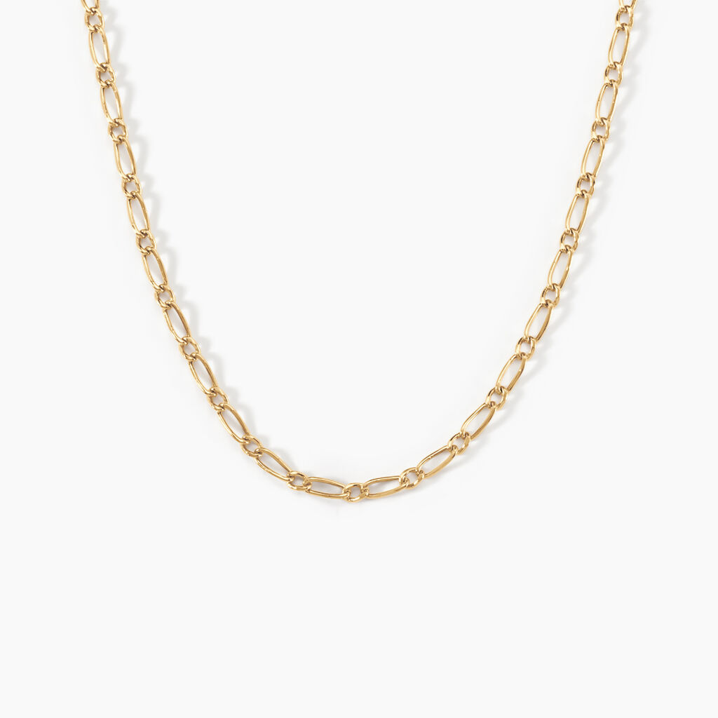 Chaîne Ophelio Maille Alternee 1/1 Or Jaune - Chaines Femme | Histoire d’Or