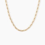 Cha&icirc;ne Ophelio Maille Alternee 1/1 Or Jaune - Chaines Femme | Histoire d&rsquo;Or