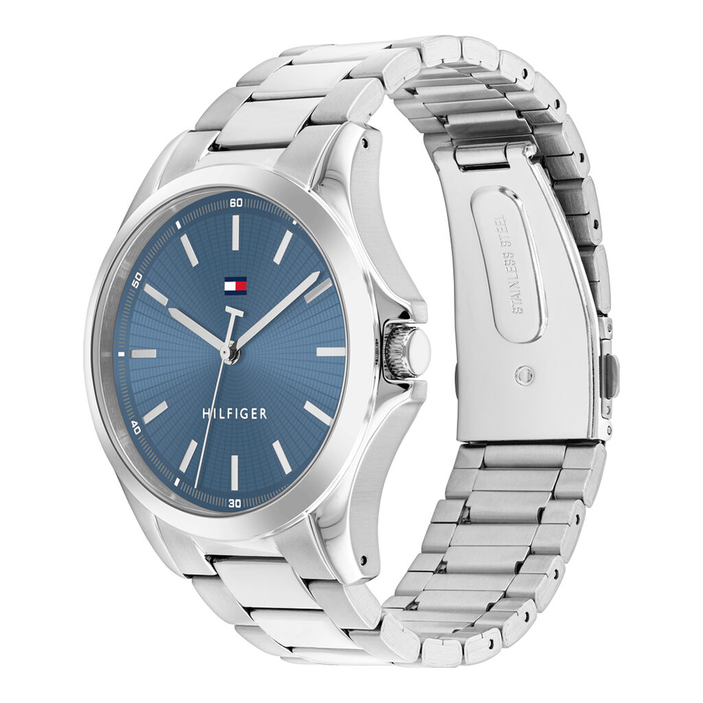 Montre Tommy Hilfiger Bruce Bleu - F&ecirc;te des p&egrave;res Homme | Histoire d&rsquo;Or
