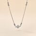 Collier Fancy Argent Blanc - Colliers fantaisie Femme | Histoire d’Or