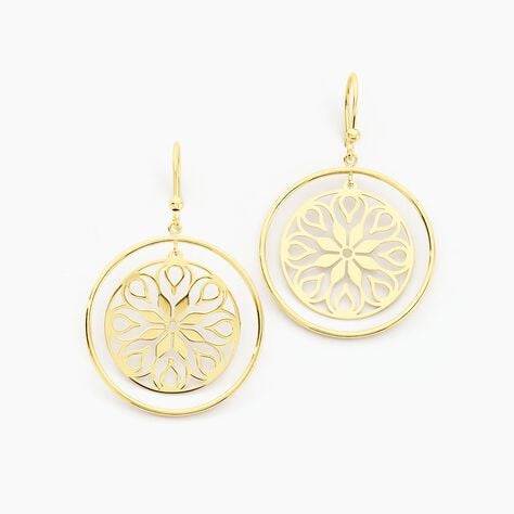 Boucles D'oreilles Pendantes Rosamund Or Jaune - Boucles d'oreilles pendantes Femme | Histoire d’Or