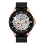 Montre Montignac Round Automatique Noir - Montres Homme | Histoire d&rsquo;Or
