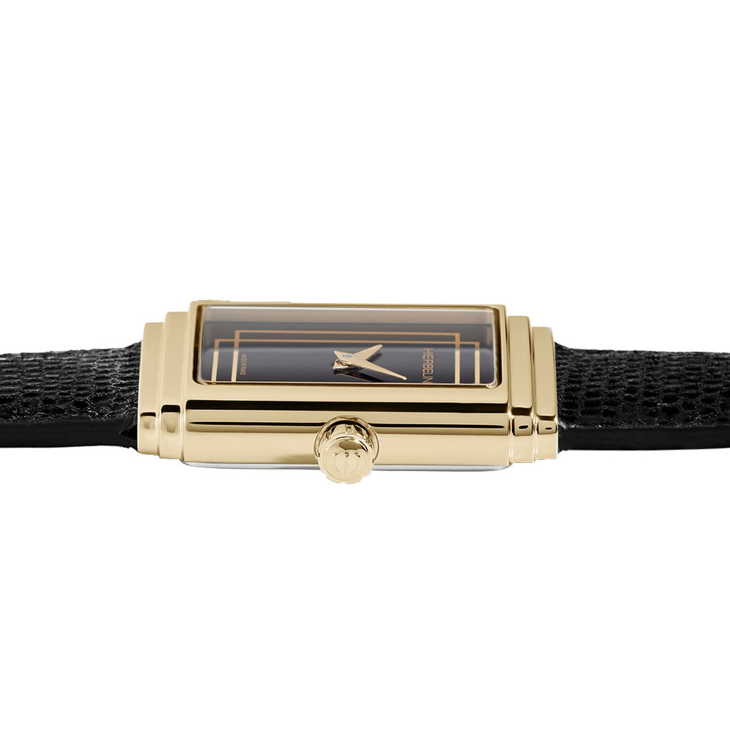 Montre Herbelin Art Deco Noir - Montres Femme | Histoire d’Or