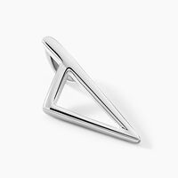 Pendentif Corsa Argent Blanc