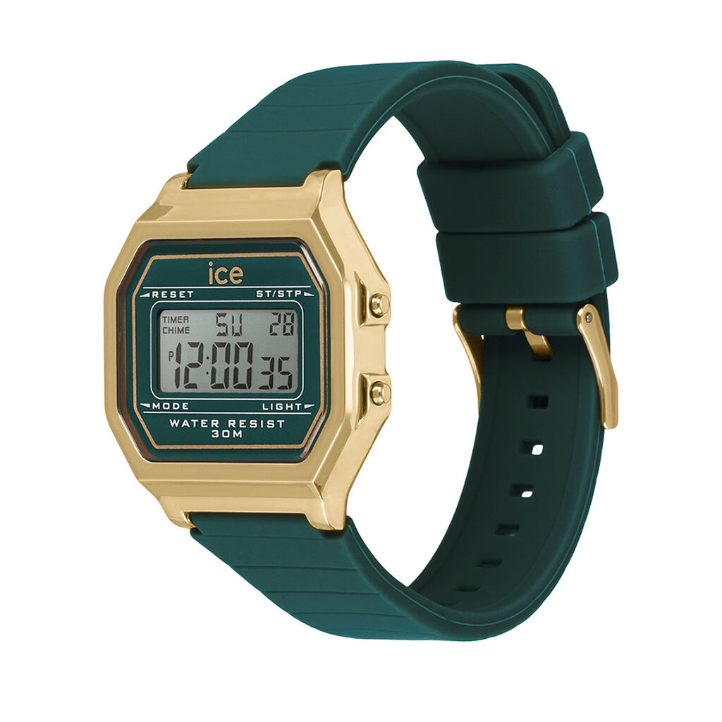 Montre Ice Watch Digit Retro Vert - Montres Famille | Histoire d’Or