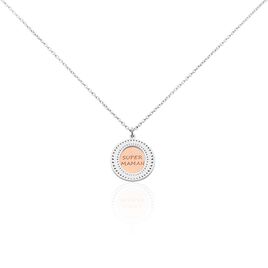 Collier Argent Bicolore Teodoro - Colliers fantaisie Femme | Histoire d’Or