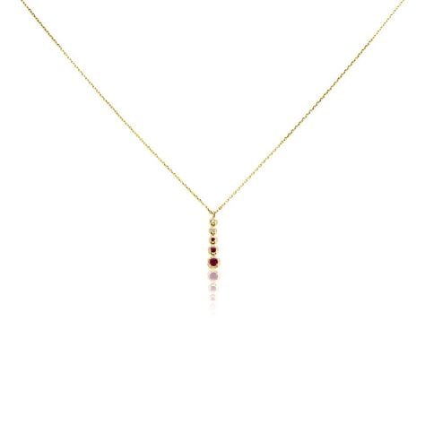 Collier Josephine Or Jaune Rubis - Colliers Femme | Histoire d’Or