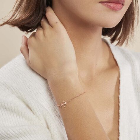 Bracelet Sacha Argent Rose - Bracelets Femme | Histoire d’Or