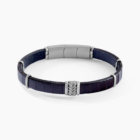 Bracelet Jourdan Colbert Cuir Marron - Nouveautés bijoux Homme | Histoire d’Or