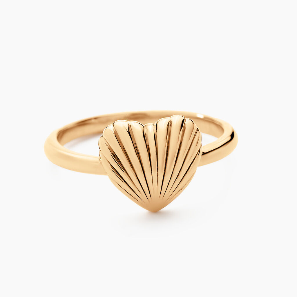 Bague Manea Plaque Or Jaune - Bagues fantaisie Femme | Histoire d&rsquo;Or