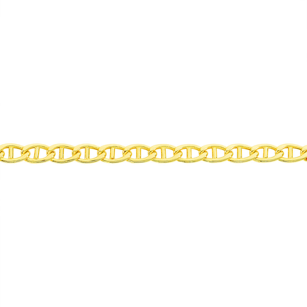 Bracelet Eunice Or Jaune Maille Marine - Bracelets Communion Enfant | Histoire d’Or