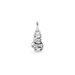 Pendentif Oskar Argent Blanc - Pendentifs Homme | Histoire d’Or