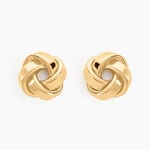 Boucles D'oreilles Puces Or Jaune Gauderique - Clous d'oreilles Femme | Histoire d&rsquo;Or