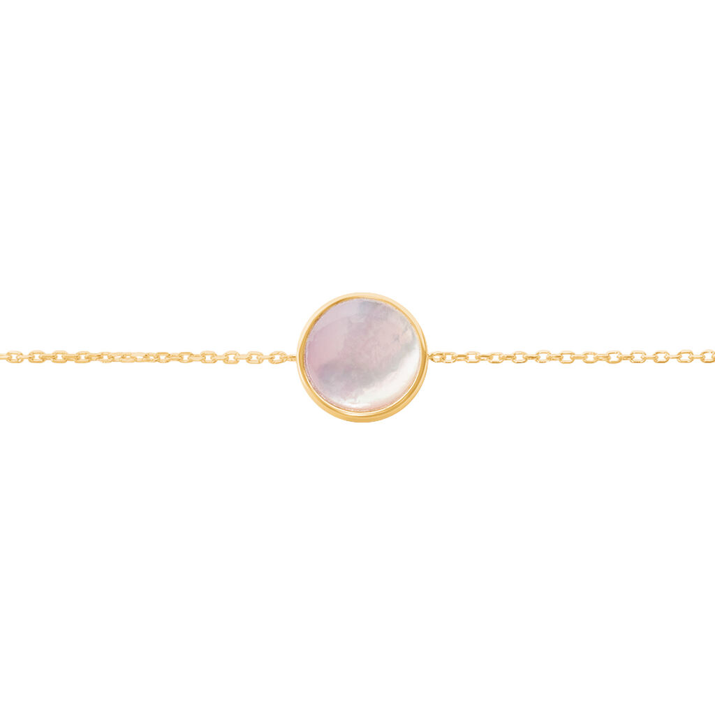 Bracelet Alta Plaqué Or Jaune Nacre - Bracelets Femme | Histoire d’Or