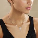Collier Tylee Argent Blanc - Colliers fantaisie Femme | Histoire d&rsquo;Or